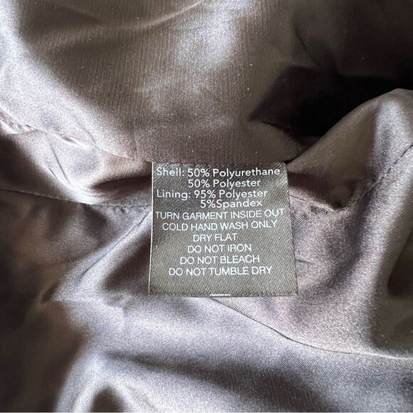 I.AM.GIA Black and Pink Faux Leather Jacket Size XS - Picture 8 of 8